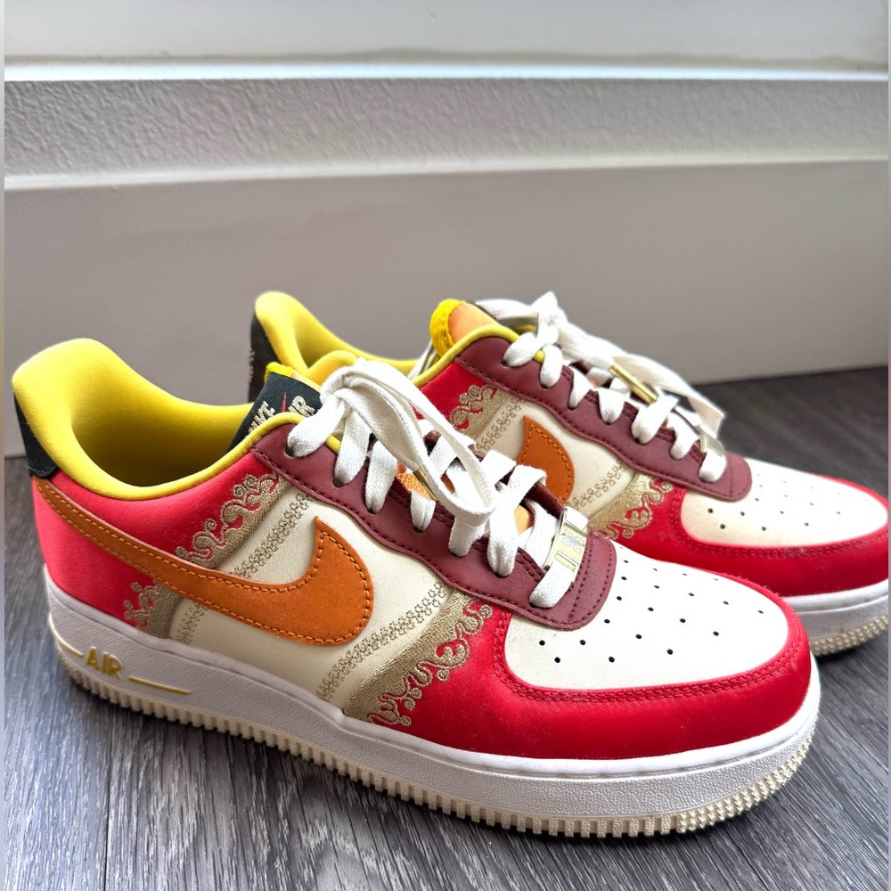 Nike Air Force 1 “Little Accra” Sneakers Vibrant Design Women US 8